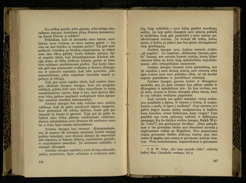 Minties galybė / Orison Swett Marden. – Kaunas: Fakelo leidinys, 1937. – 149, [2] p.
