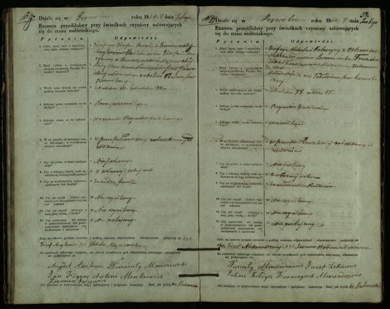 Pasvalio Romos katalikų parapijos bažnyčios 1859–1867 metų priešjungtuvinės apklausos knyga