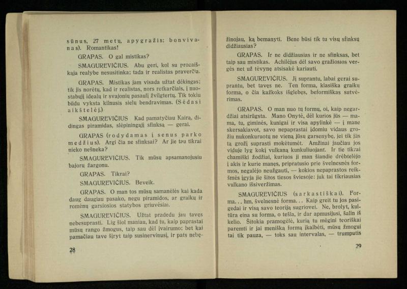 Kur laimė? : 5 veiksmų drama / J. Dobilas. – Kaunas: autoriaus leidinys, 1930. – 165, [1] p.