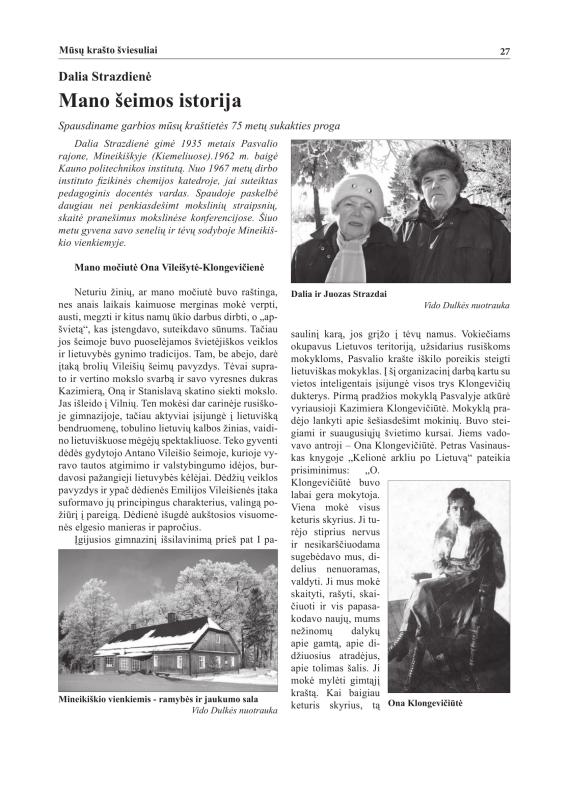 Šiaurietiški atsivėrimai : Pasvalio krašto istorijos ir kultūros žurnalas 2010, nr. 2 (29)