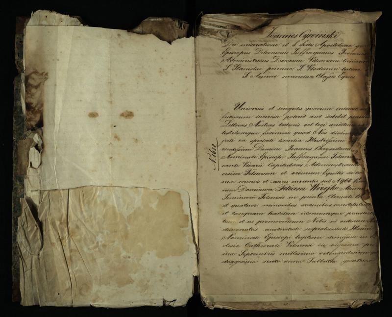Pušaloto Romos katalikų parapijos bažnyčios 1843–1879 metų gaunamų raštų knyga