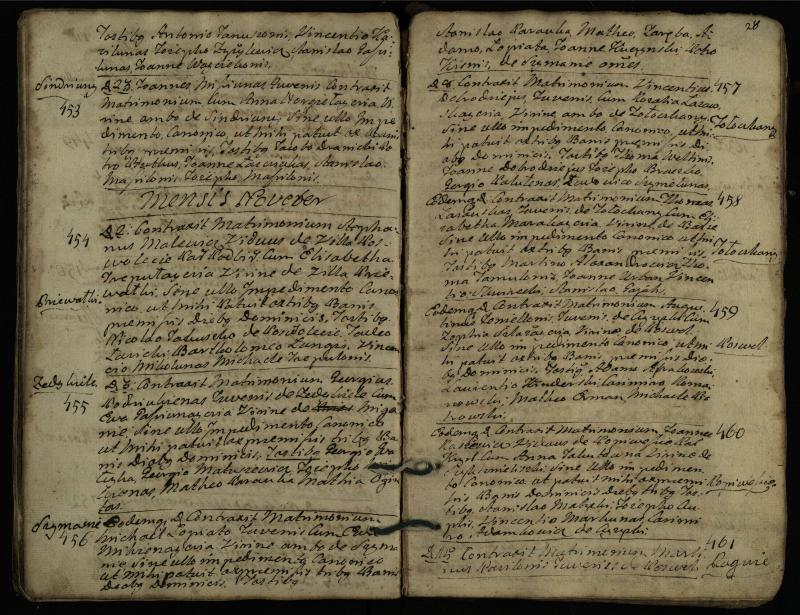 Pasvalio Romos katalikų parapijos bažnyčios 1776–1793 metų jungtuvių metrikų knyga