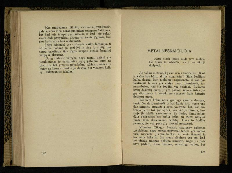 Minties galybė / Orison Swett Marden. – Kaunas: Fakelo leidinys, 1937. – 149, [2] p.