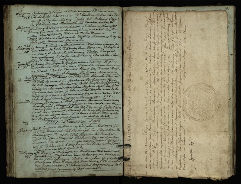 Pasvalio Romos katalikų parapijos bažnyčios 1793–1824 metų jungtuvių metrikų knyga