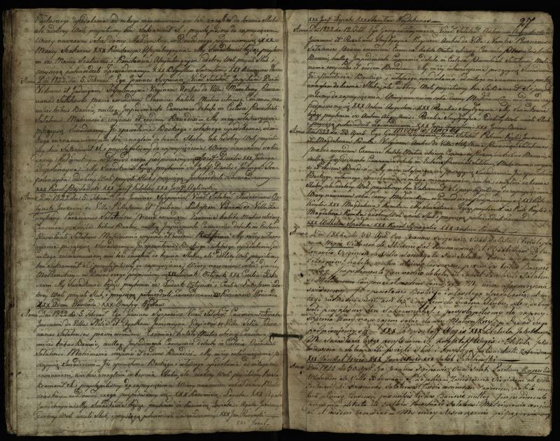 Saločių Romos katalikų parapijos bažnyčios 1819–1827 metų priešjungtuvinės apklausos knyga
