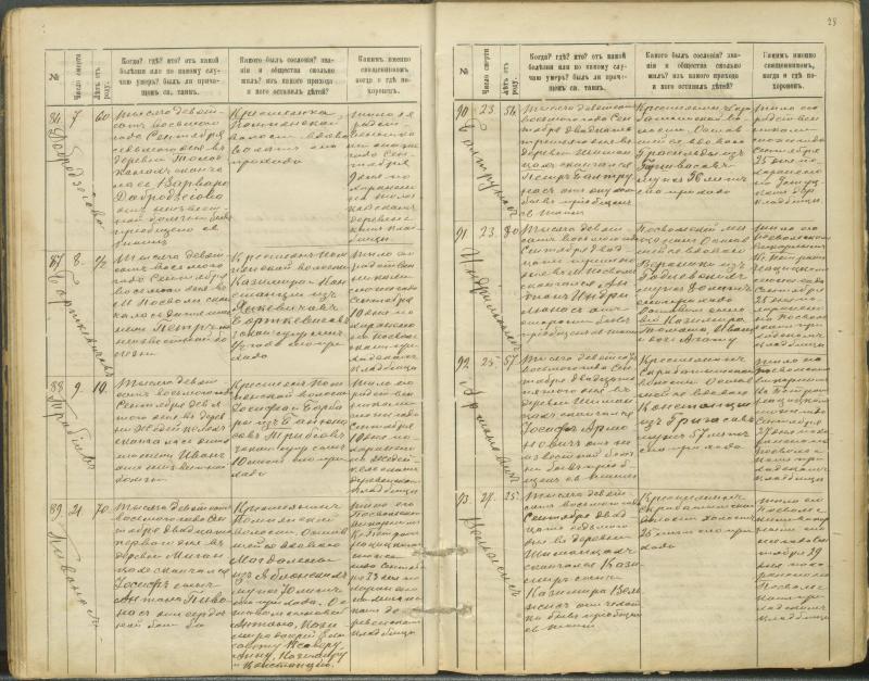 Pasvalio Romos katalikų parapijos bažnyčios 1907–1917 metų mirties metrikų knyga