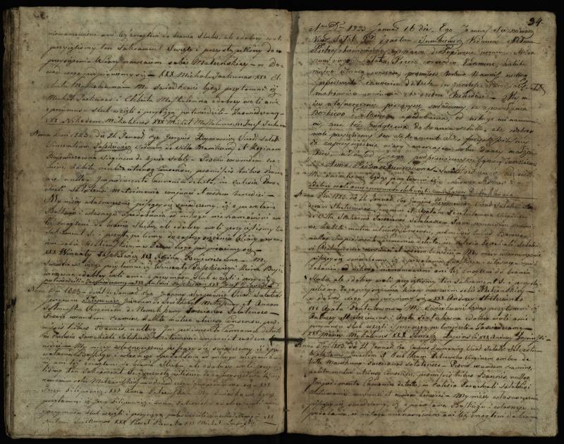 Saločių Romos katalikų parapijos bažnyčios 1819–1827 metų priešjungtuvinės apklausos knyga