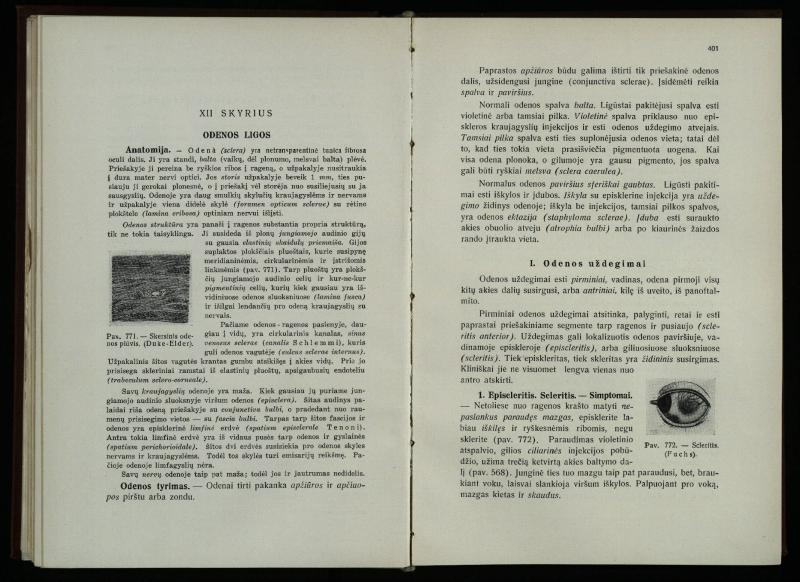 Akių ligų vadovas / Petras Avižonis. – Kaunas: Medicinos fakultetao leidinys, 1940. – VIII, 841, [2] p., 18 iliustr. lap.