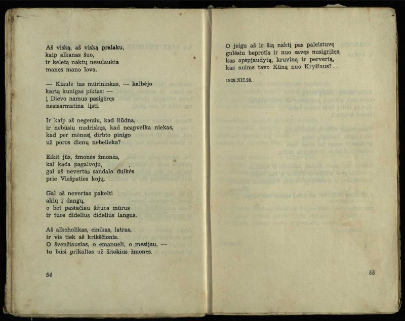 Per pasaulį keliauja žmogus : rinktinė poezija