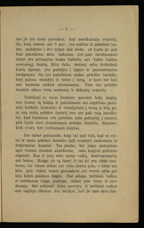 Populiariškas rankvedis fyzikos / parašė P. Neris. – Vilnius: „Vilniaus žinių“ [išleid. ir] sp., 1905. – 100 p.