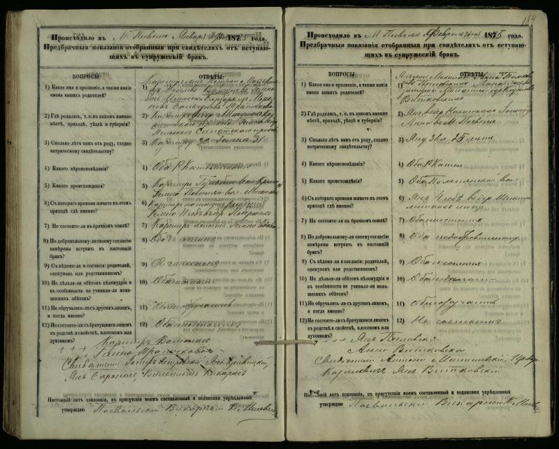 Pasvalio Romos katalikų parapijos bažnyčios 1876–1885 metų priešjungtuvinės apklausos knyga