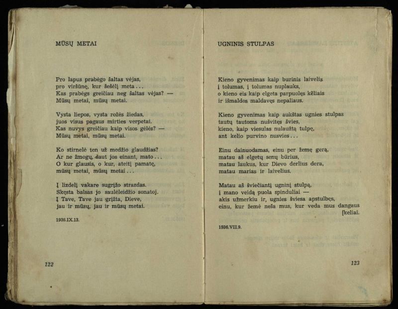 Per pasaulį keliauja žmogus : rinktinė poezija