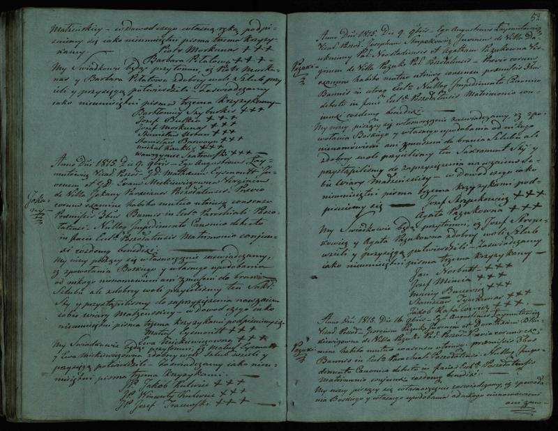 Pušaloto Romos katalikų parapijos bažnyčios 1810–1819 metų jungtuvių metrikų knyga