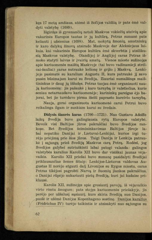 Naujųjų amžių istorija: vadovėlis vidurinėms mokykloms / K. Kliuksinas. – Kaunas: Sakalas, 1936. – 160 p.