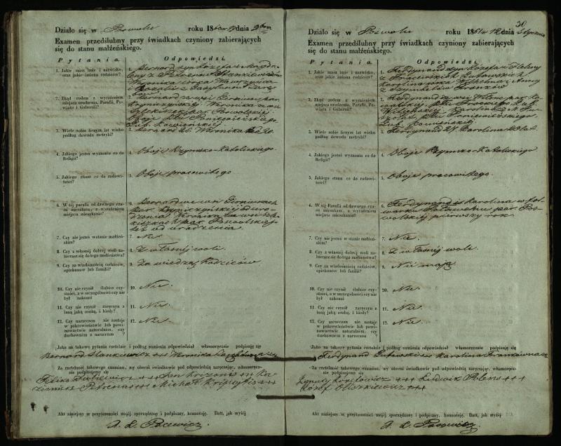 Pasvalio Romos katalikų parapijos bažnyčios 1859–1867 metų priešjungtuvinės apklausos knyga