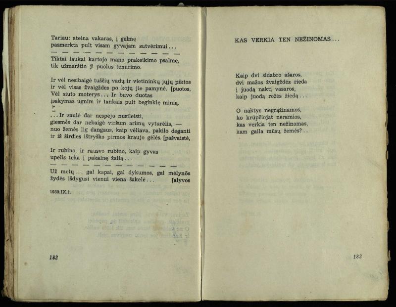 Per pasaulį keliauja žmogus : rinktinė poezija
