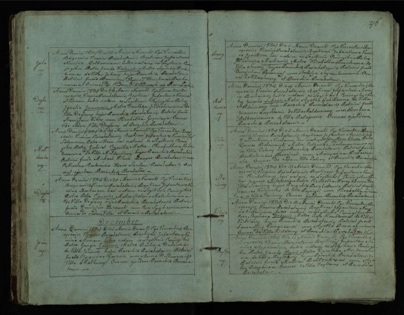 Pušaloto Romos katalikų parapijos bažnyčios 1802–1814 metų krikšto metrikų knyga