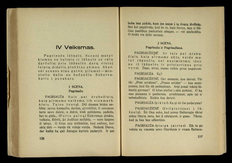 Kur laimė? : 5 veiksmų drama / J. Dobilas. – Kaunas: autoriaus leidinys, 1930. – 165, [1] p.