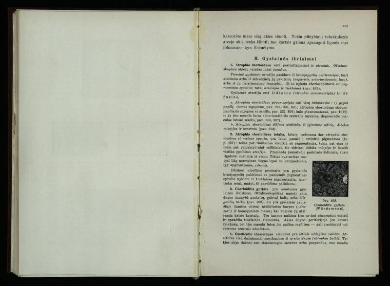Akių ligų vadovas / Petras Avižonis. – Kaunas: Medicinos fakultetao leidinys, 1940. – VIII, 841, [2] p., 18 iliustr. lap.