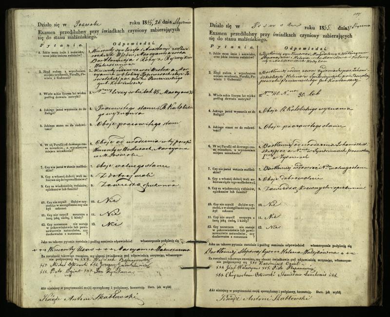 Pasvalio Romos katalikų parapijos bažnyčios 1849–1859 metų priešjungtuvinės apklausos knyga
