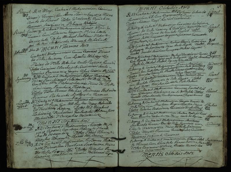 Pasvalio Romos katalikų parapijos bažnyčios 1793–1824 metų jungtuvių metrikų knyga