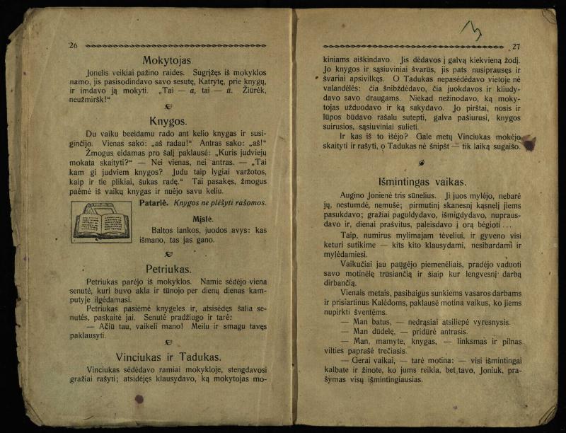 Žiburėlis : pirmos po elementoriaus knygelės skaityti