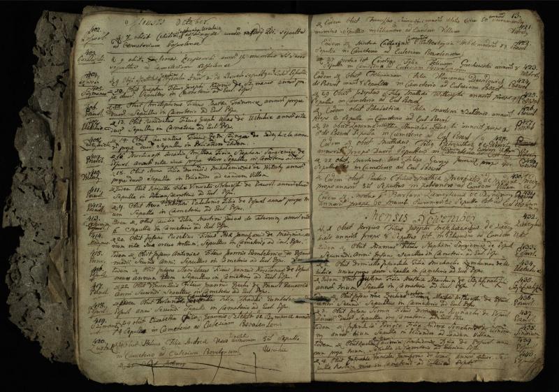 Pasvalio Romos katalikų parapijos bažnyčios 1776–1788 metų mirties metrikų knyga