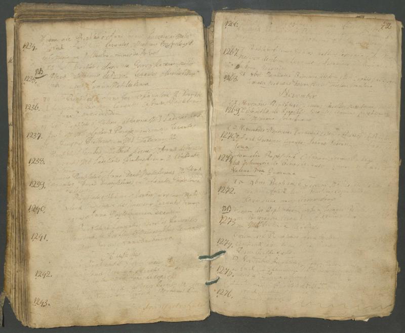 Pasvalio Romos katalikų parapijos bažnyčios 1703–1718 metų krikšto metrikų knyga