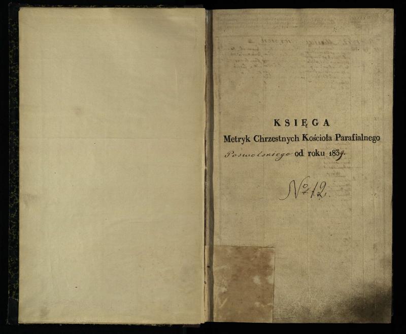 Pasvalio Romos katalikų parapijos bažnyčios 1842–1848 metų krikšto metrikų knyga