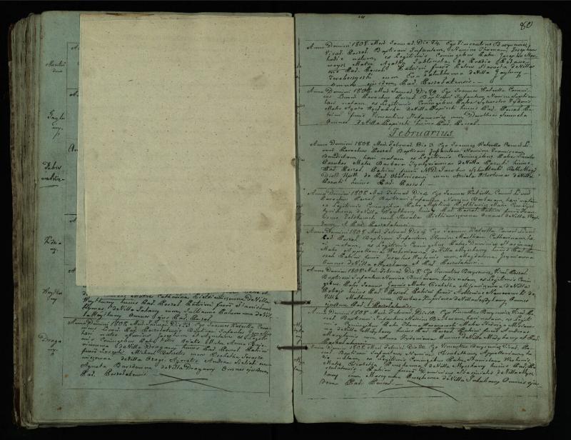 Pušaloto Romos katalikų parapijos bažnyčios 1802–1814 metų krikšto metrikų knyga