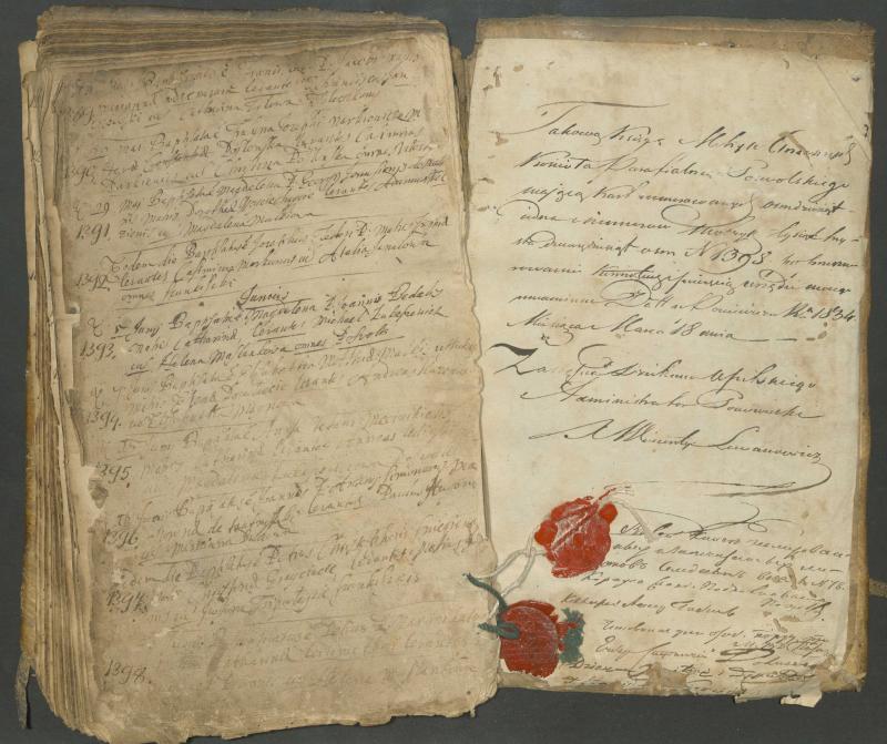 Pasvalio Romos katalikų parapijos bažnyčios 1703–1718 metų krikšto metrikų knyga