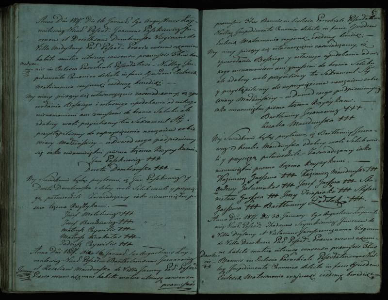 Pušaloto Romos katalikų parapijos bažnyčios 1810–1819 metų jungtuvių metrikų knyga