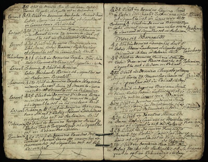 Pasvalio Romos katalikų parapijos bažnyčios 1788–1794 metų mirties metrikų knyga
