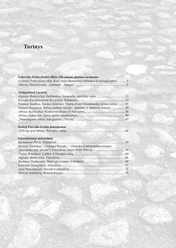 Šiaurietiški atsivėrimai : Pasvalio krašto istorijos ir kultūros žurnalas 2011, nr. 1 (30)
