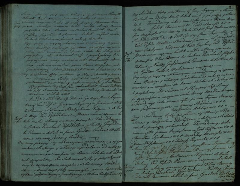 Pušaloto Romos katalikų parapijos bažnyčios 1810–1819 metų jungtuvių metrikų knyga