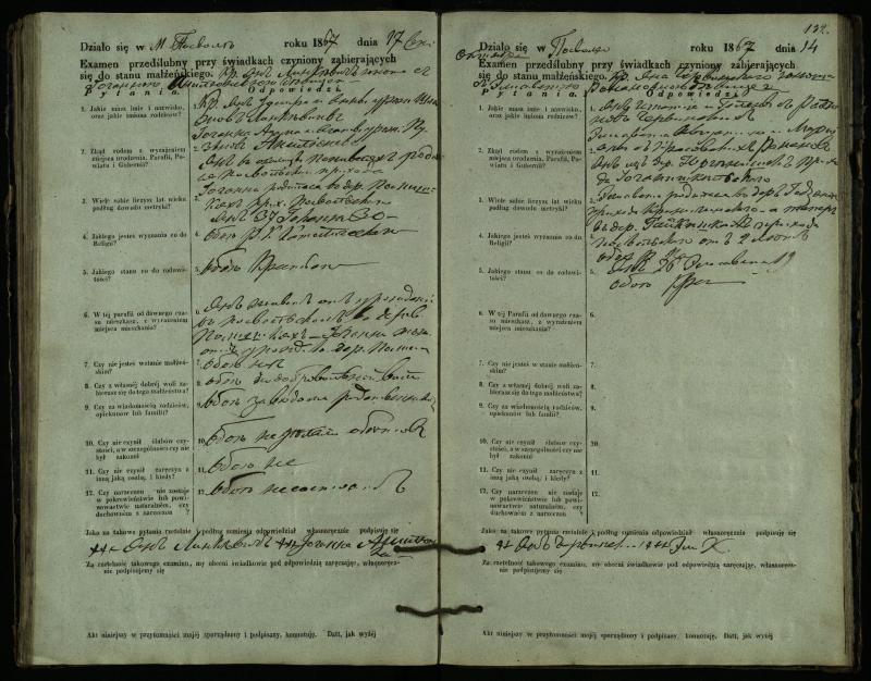 Pasvalio Romos katalikų parapijos bažnyčios 1859–1867 metų priešjungtuvinės apklausos knyga