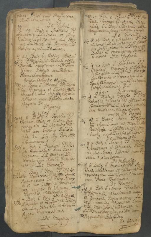 Pasvalio Romos katalikų parapijos bažnyčios 1749–1772 metų krikšto metrikų knyga