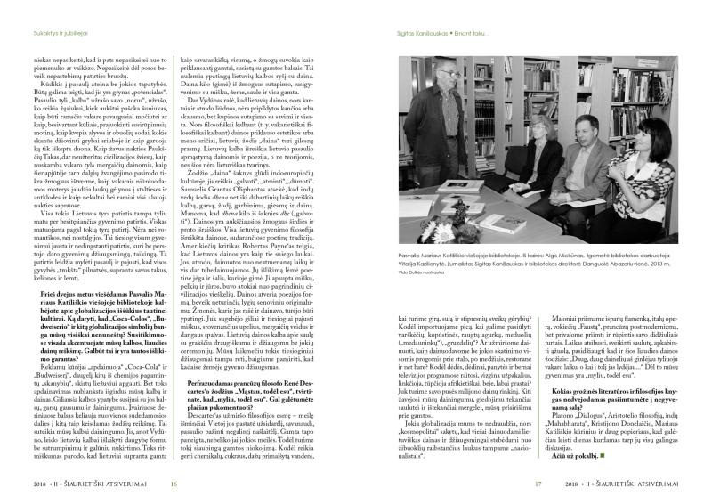 Šiaurietiški atsivėrimai : Pasvalio krašto istorijos ir kultūros žurnalas 2018, nr. 2 (45)