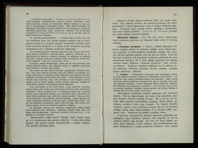 Akių ligų vadovas / Petras Avižonis. – Kaunas: Medicinos fakultetao leidinys, 1940. – VIII, 841, [2] p., 18 iliustr. lap.