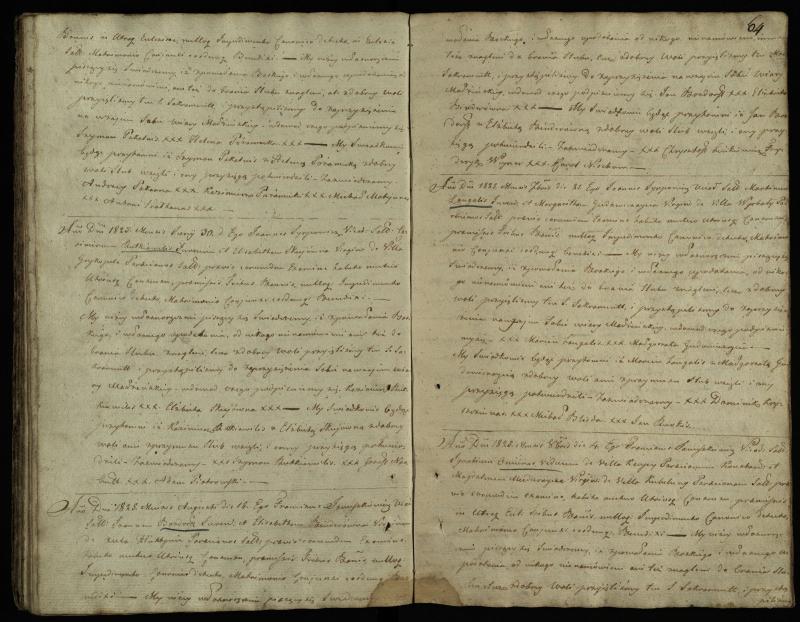Saločių Romos katalikų parapijos bažnyčios 1819–1827 metų priešjungtuvinės apklausos knyga