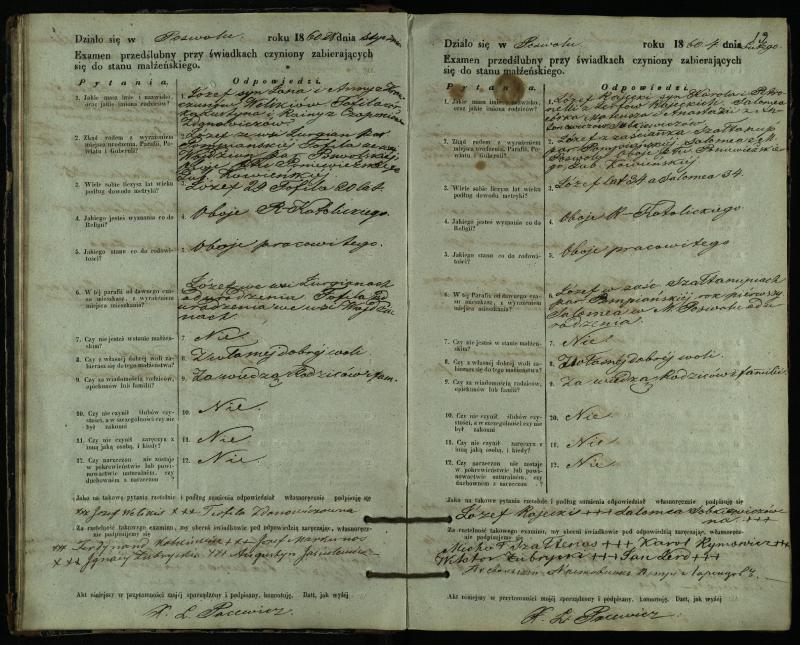 Pasvalio Romos katalikų parapijos bažnyčios 1859–1867 metų priešjungtuvinės apklausos knyga