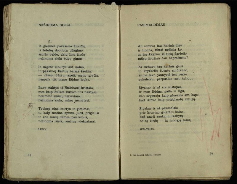 Per pasaulį keliauja žmogus : rinktinė poezija