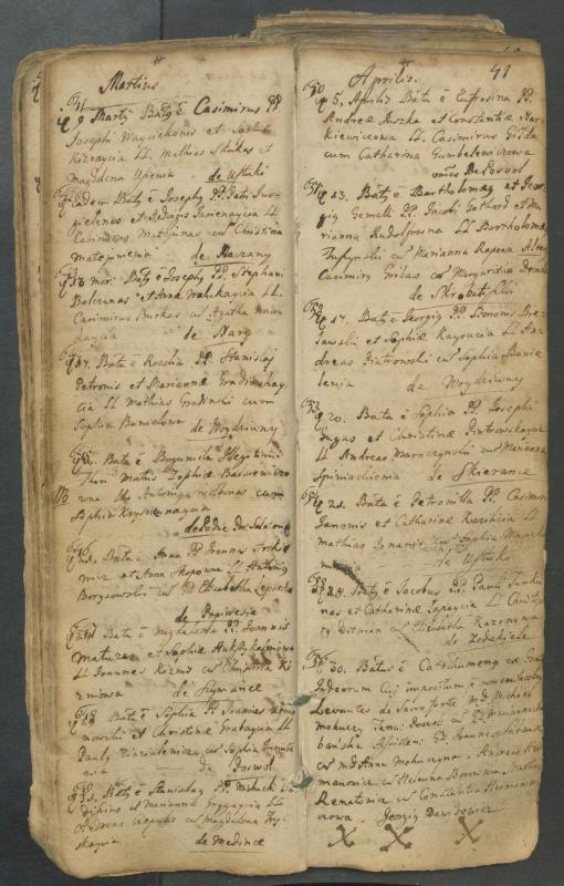 Pasvalio Romos katalikų parapijos bažnyčios 1749–1772 metų krikšto metrikų knyga