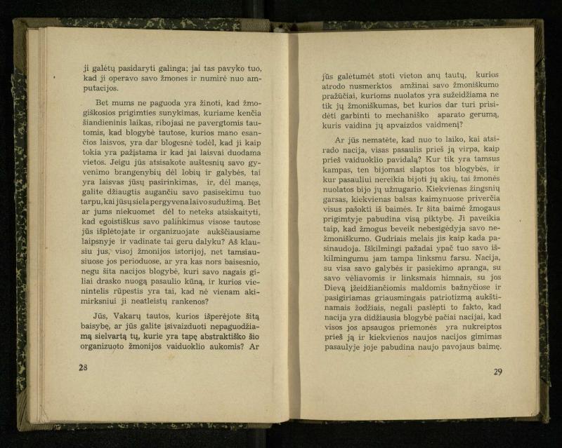 Nacionalizmas: nacionalizmas Vakaruose; Nacionalizmas Japonijoj; Nacionalizmas Indijoj / Rabindranath Tagore. – Kaunas: [s.n.], 1937. – 122, [2] p.