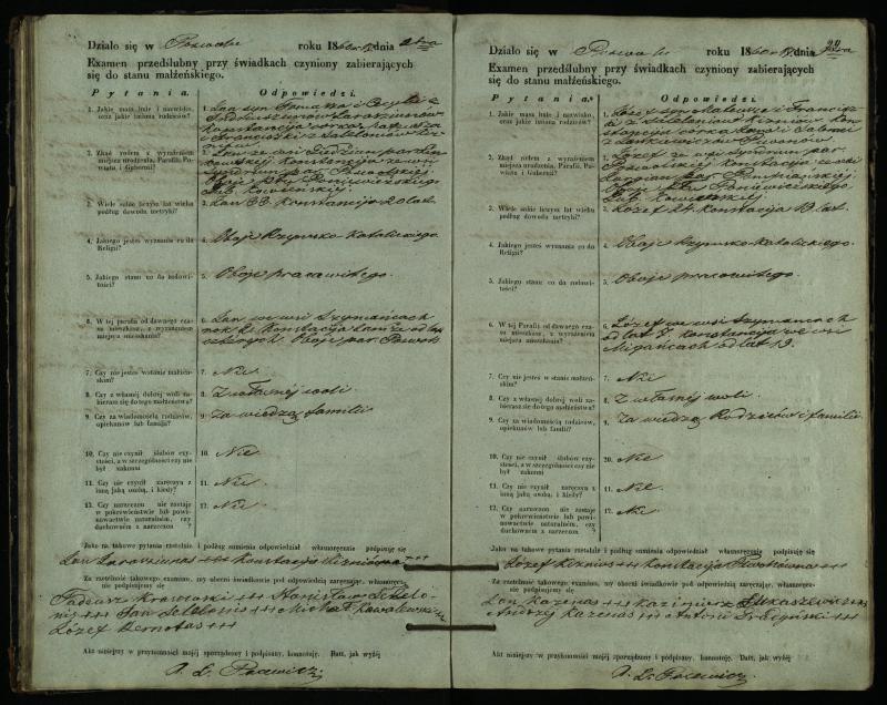 Pasvalio Romos katalikų parapijos bažnyčios 1859–1867 metų priešjungtuvinės apklausos knyga