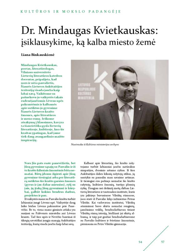 Šiaurietiški atsivėrimai : Pasvalio krašto istorijos ir kultūros žurnalas 2021, nr. 2 (51)