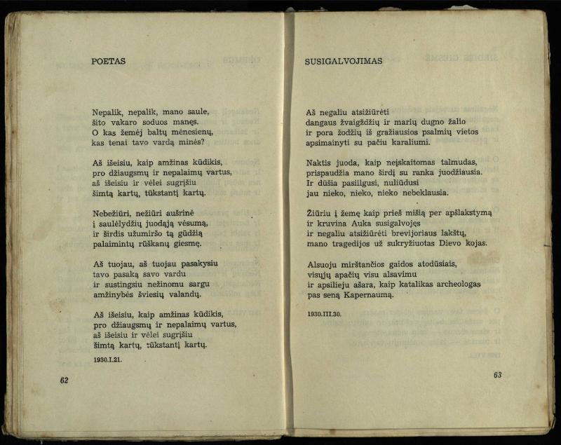 Per pasaulį keliauja žmogus : rinktinė poezija