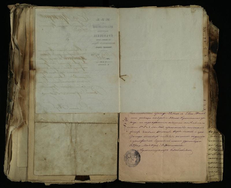 Pušaloto Romos katalikų parapijos bažnyčios 1843–1879 metų gaunamų raštų knyga
