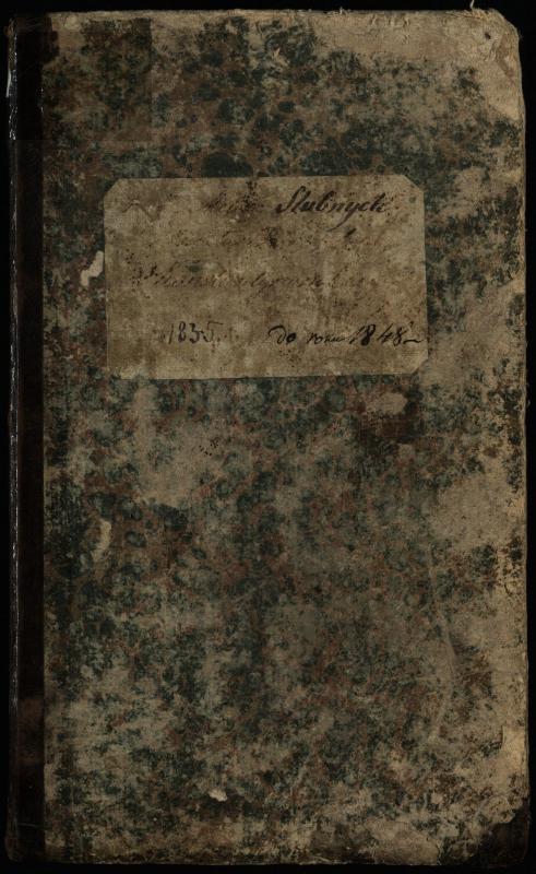 Vaškų (Konstantinavo) Romos katalikų parapijos bažnyčios 1835–1848 metų jungtuvių metrikų knyga