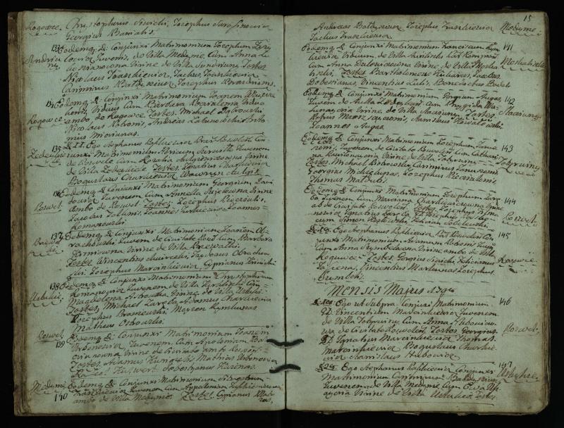 Pasvalio Romos katalikų parapijos bažnyčios 1793–1824 metų jungtuvių metrikų knyga